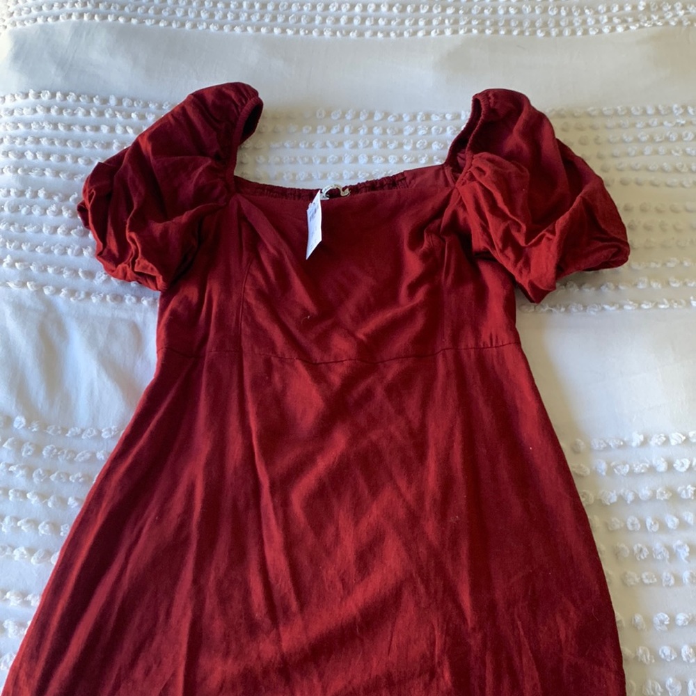 NWT Abercrombie Puff Sleeve Dress